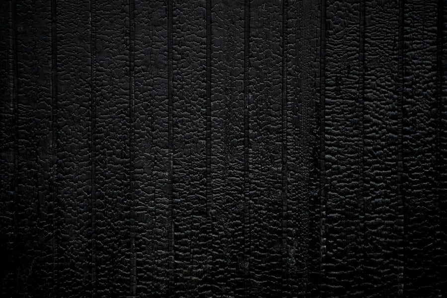 Semi-Aniline Cowhide Leather - Charcoal genuine leather texture