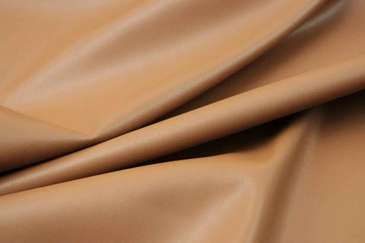Vegetable Tanned Cowhide - Natural genuine leather texture